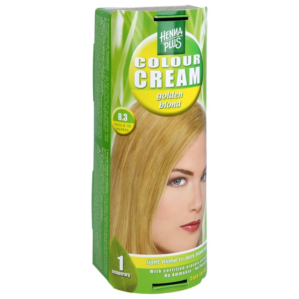 Hennaplus Colour Cream Golden Blond 8.3