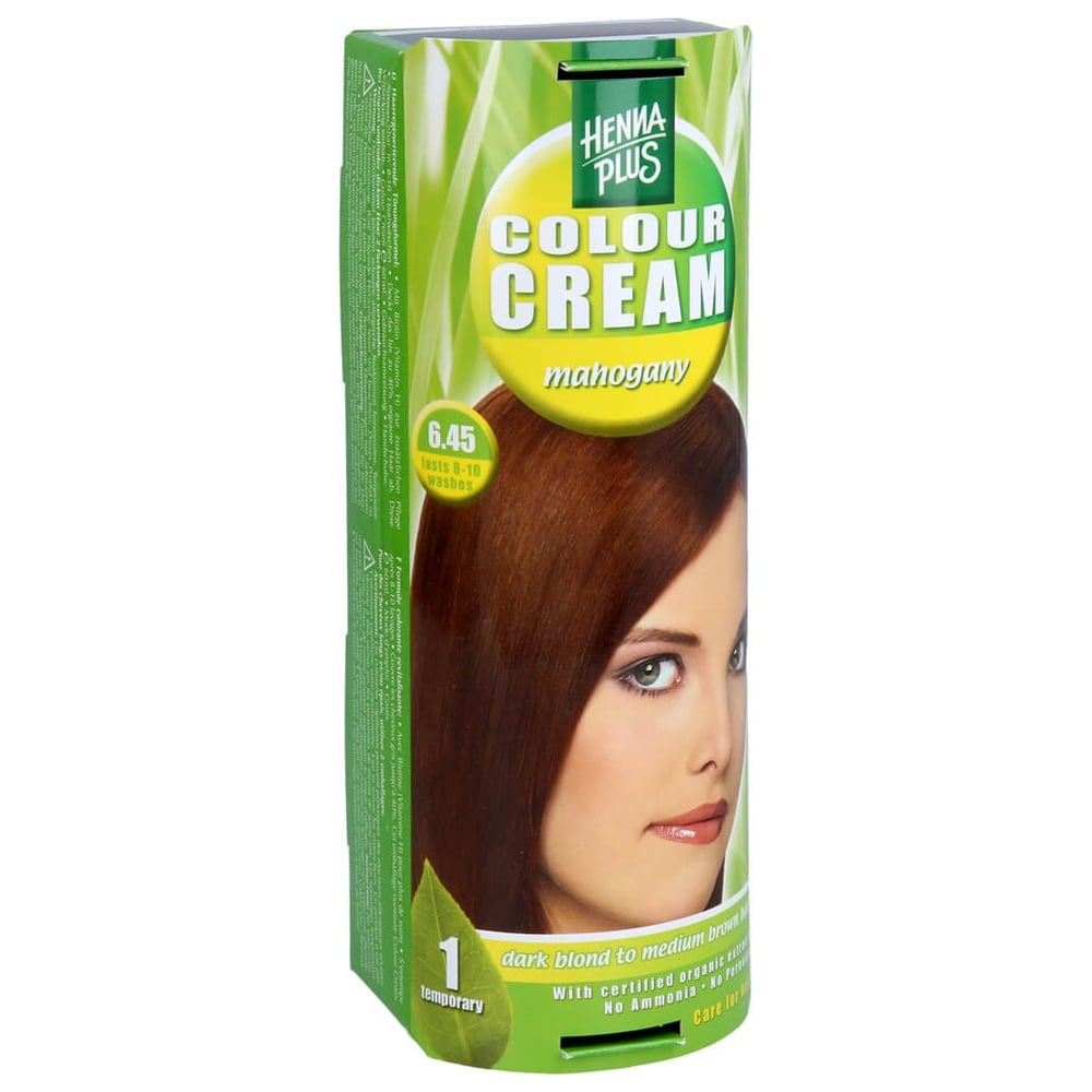 Hennaplus Colour Cream Mahogany 6.45