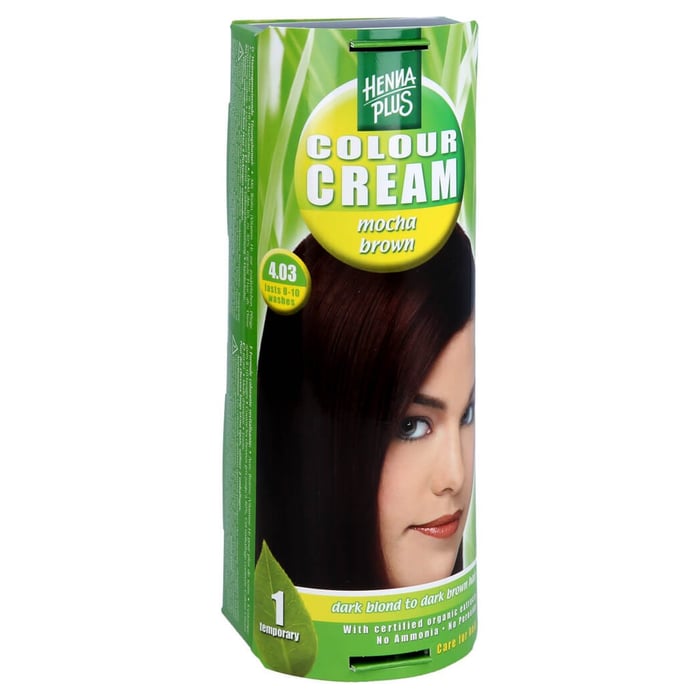 Hennaplus Colour Cream Mocha Brown 4.03