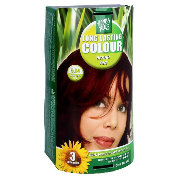 Hennaplus Long Lasting Henna Red 5.64