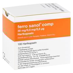 Ferro sanol comp 30 mg/0,5 mg/2,5 µg
