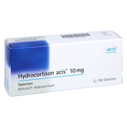Hydrocortison acis 10 mg