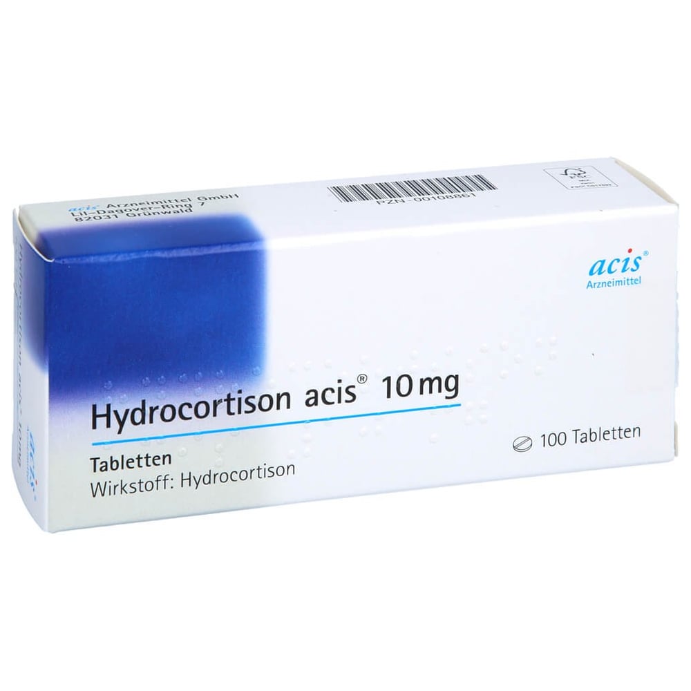 Hydrocortison acis 10mg