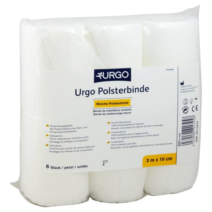 Urgo Polsterbinde 3mx10cm