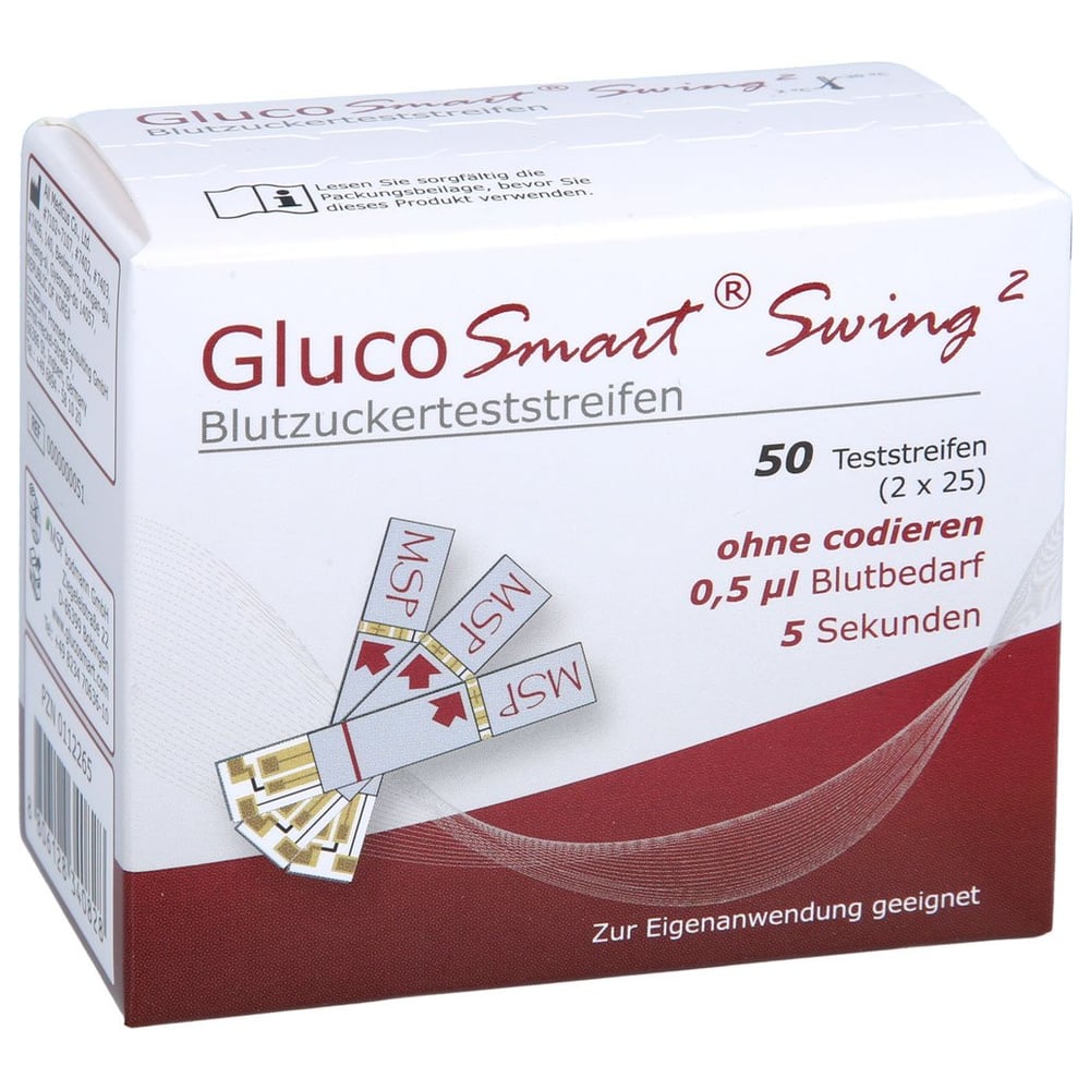 Glucosmart Swing Blutzucker Teststreifen