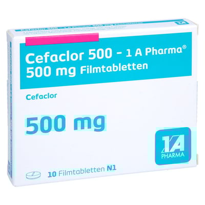 Cefaclor 500-1A Pharma