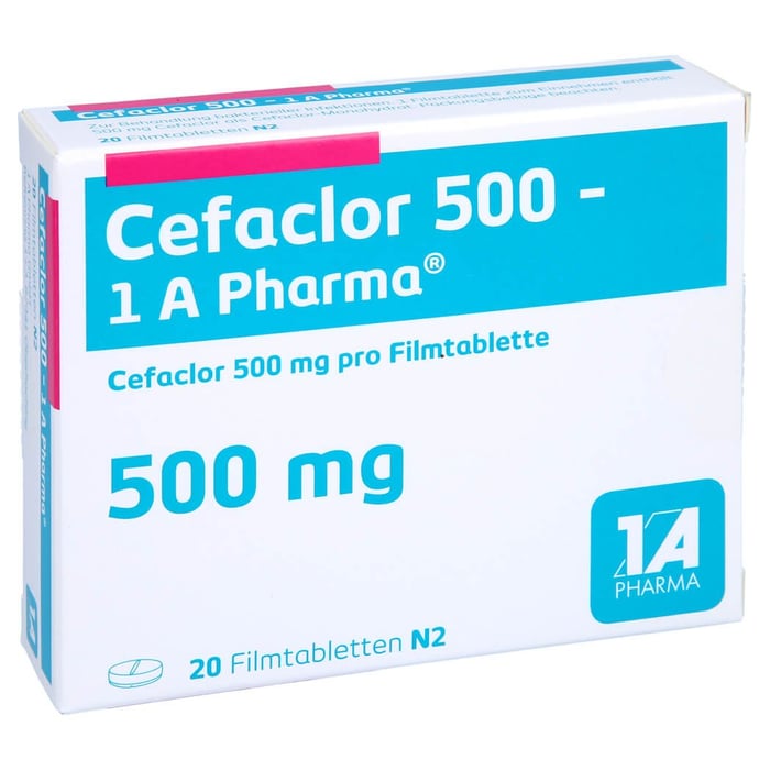 Cefaclor 500-1A Pharma