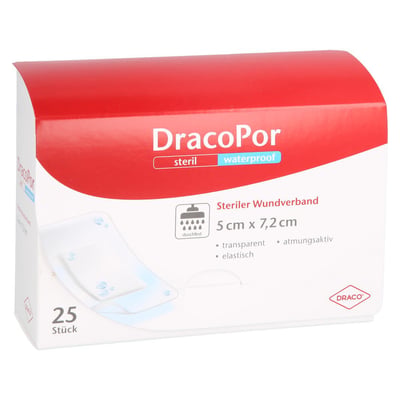 Dracopor Waterproof Wundverband steril 5cmx7,2 cm Produktbild 1