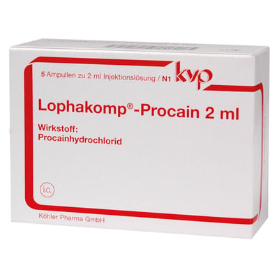 Lophakomp Procain 2 ml Produktbild 1