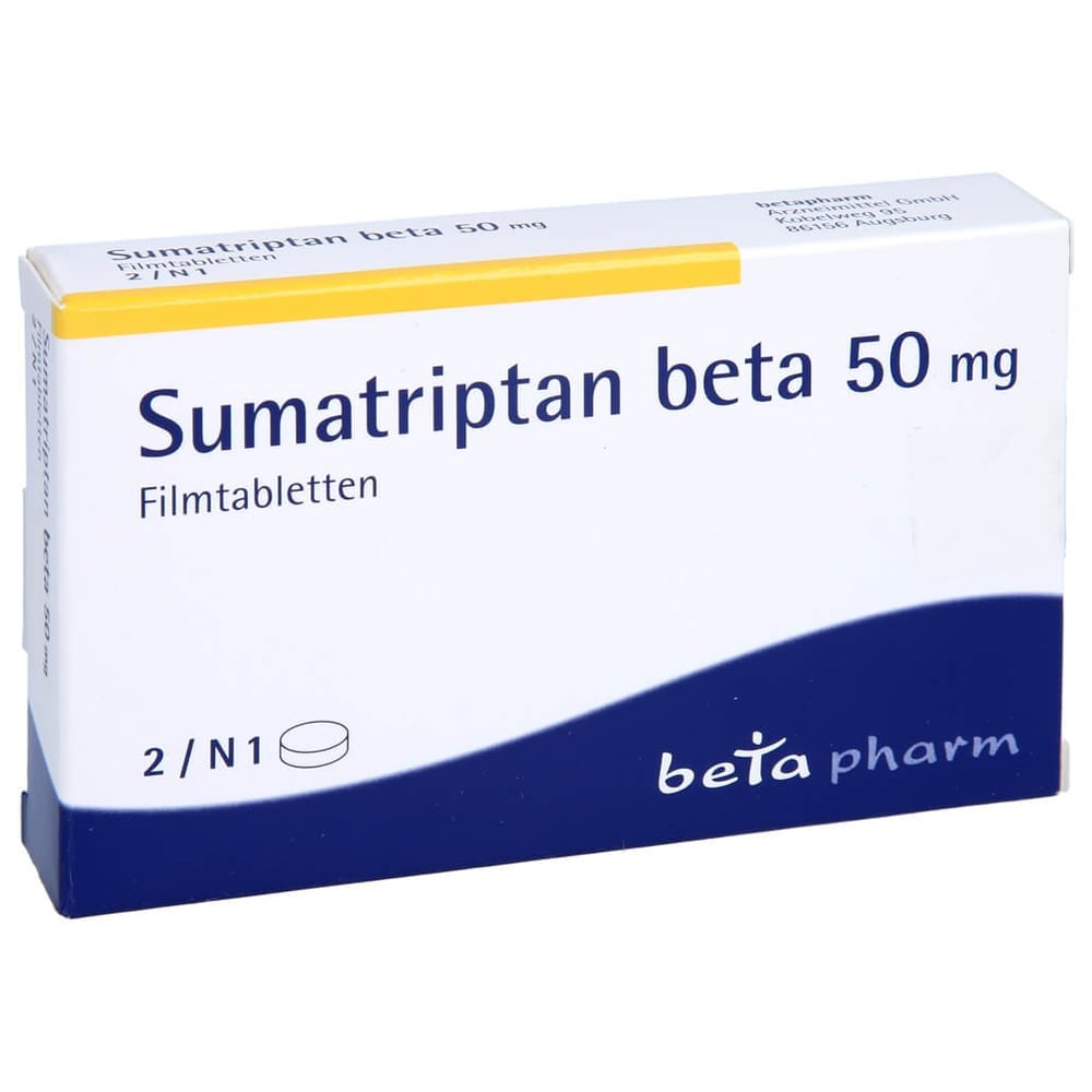 Sumatriptan beta 50 mg