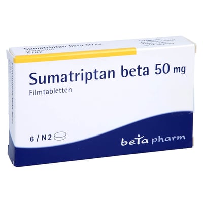 Sumatriptan beta 50 mg