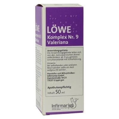 LÖWE KOMPLEX Nr.9 Valeriana Tropfen