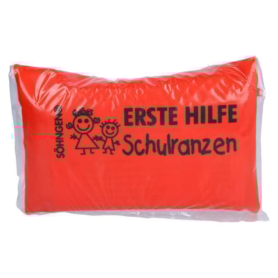 Erste Hilfe Tasche Schulranzen orange