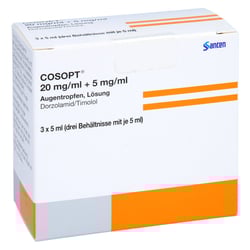 Cosopt 20mg/ml+5mg/ml