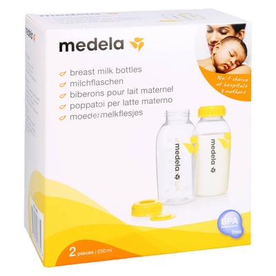 Medela Milchflaschenset 250 ml Produktbild 1