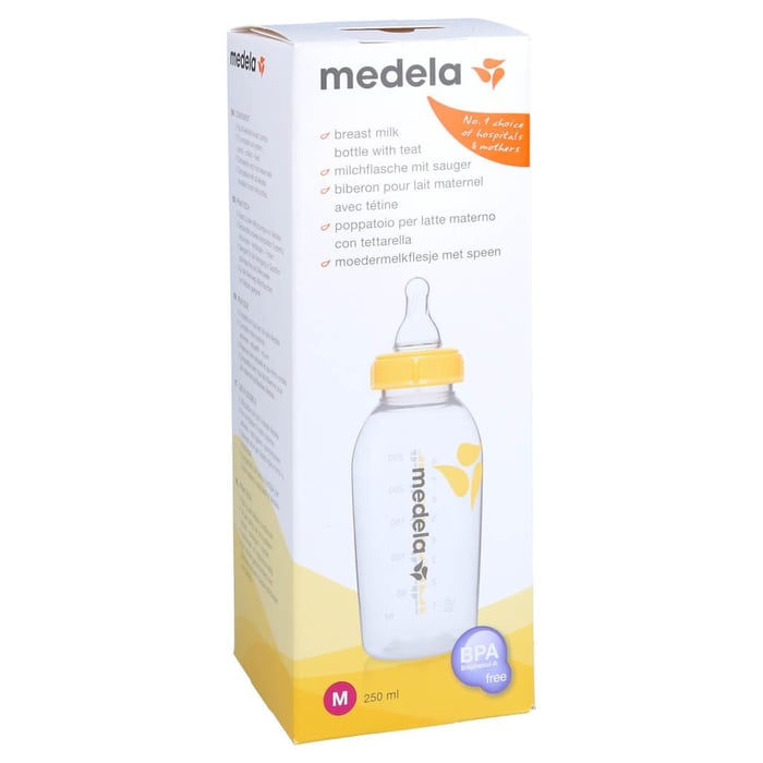 Medela Milchflasche 250ml mit Sauger M