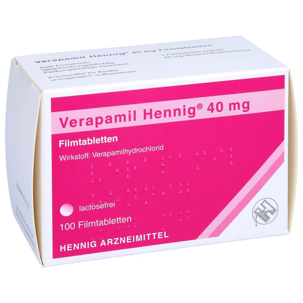 Verapamil Hennig 40 mg