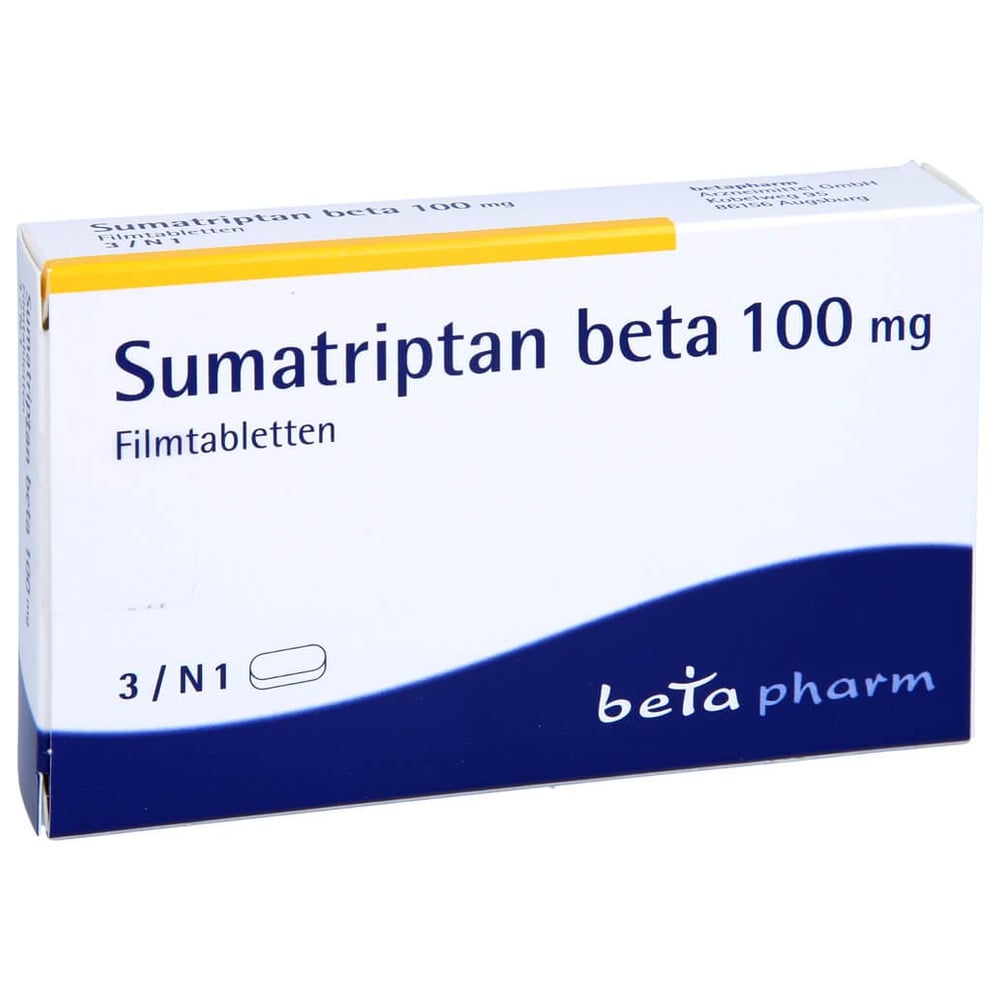 Sumatriptan beta 100 mg