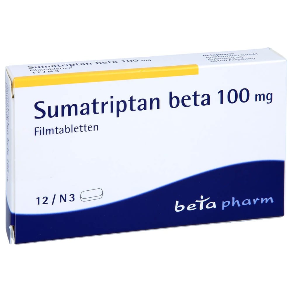 Sumatriptan beta 100 mg