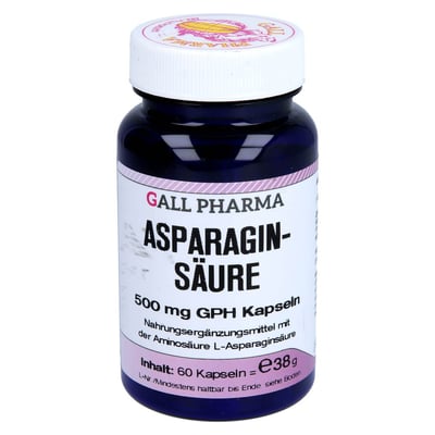 Asparaginsäure 500 mg GPH Kapseln
