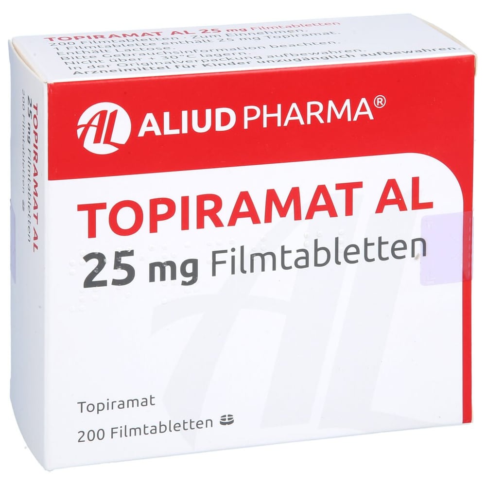 Topiramat AL 25 mg