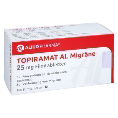 Topiramat AL Migräne 25 mg