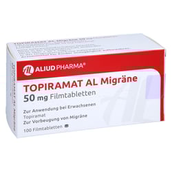Topiramat AL Migräne 50 mg