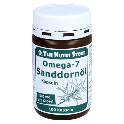 Omega-7 Sanddornöl 500 mg Bio Produktbild 1