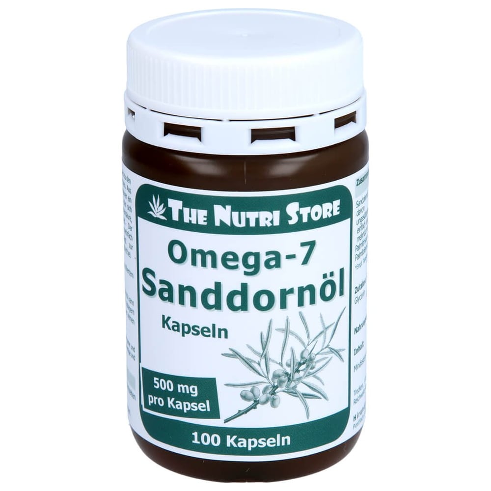 Omega-7 Sanddornöl 500mg Bio