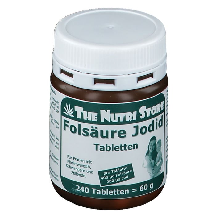 Folsäure 400+Jod 200