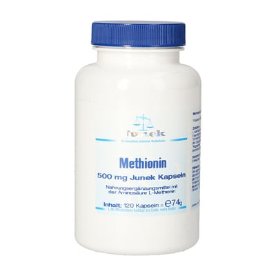 Methionin 500 mg Junek Kapseln Produktbild 1