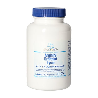 ARGININ/ORNITHIN/Lysin 4:3:4 Junek Kapseln