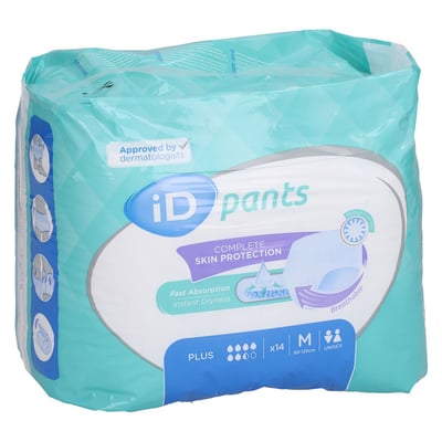 iD PANTS COTTON-FEEL PLUS M