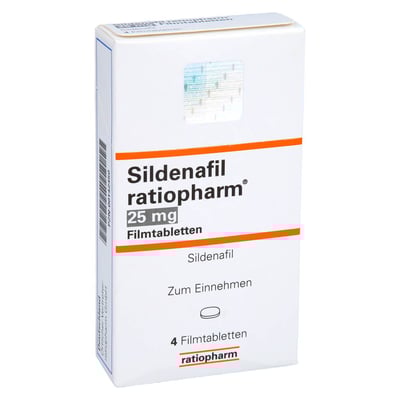 Sildenafil ratiopharm 25 mg