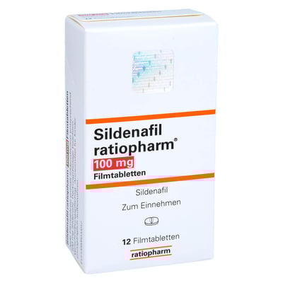 Sildenafil ratiopharm 100 mg