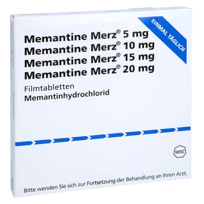 Memantine Merz Startpackung 5 mg/10 mg/15 mg/20 mg