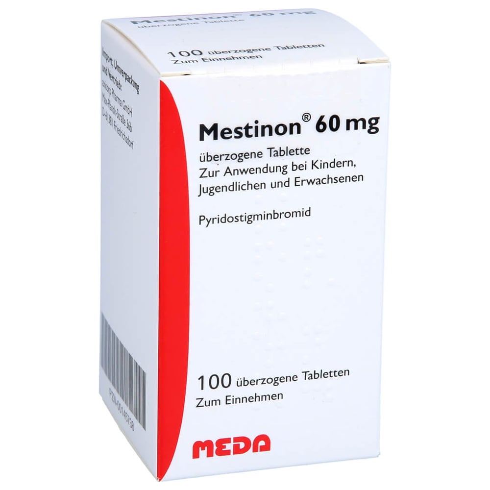 Mestinon 60 Ueberzog Tabl