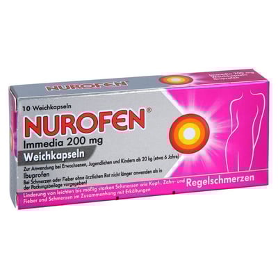 Nurofen Immedia 200 mg Weichkapseln