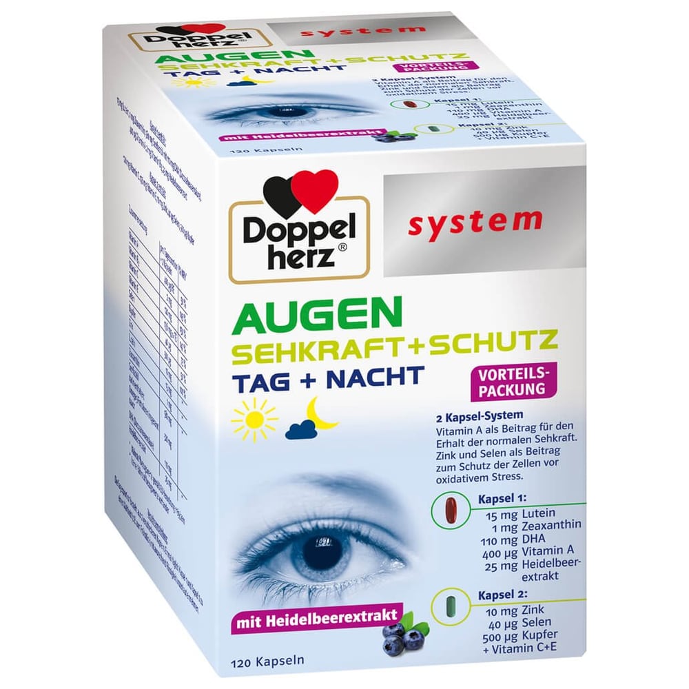 Doppelherz Augen Sehkraft + Schutz system