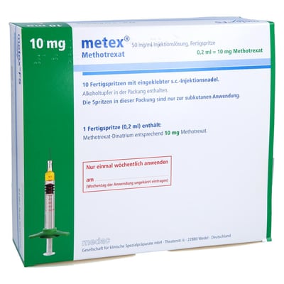 Metex 10 mg (50 mg/ml) Injektionslösung