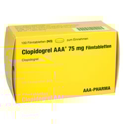 Clopidogrel AAA 75 mg
