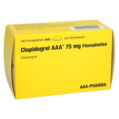 Clopidogrel AAA 75 mg