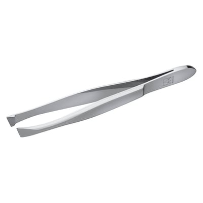 Apoline Pinzette schr g 8 cm verchromt