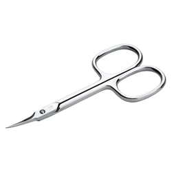 Apoline Hautschere 9 cm Turmspitze verchromt