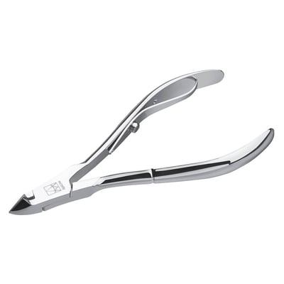 Apoline Hautzange aufgelegt 10 cm verchromt