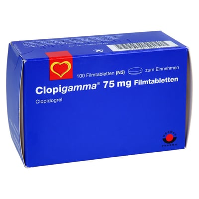 Clopigamma 75mg Filmtabletten