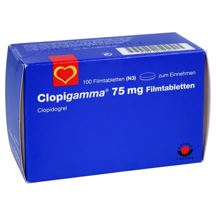 Clopigamma 75mg Filmtabletten