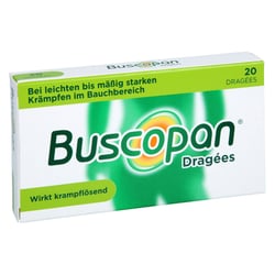 Buscopan Dragees A. Nattermann & Cie
