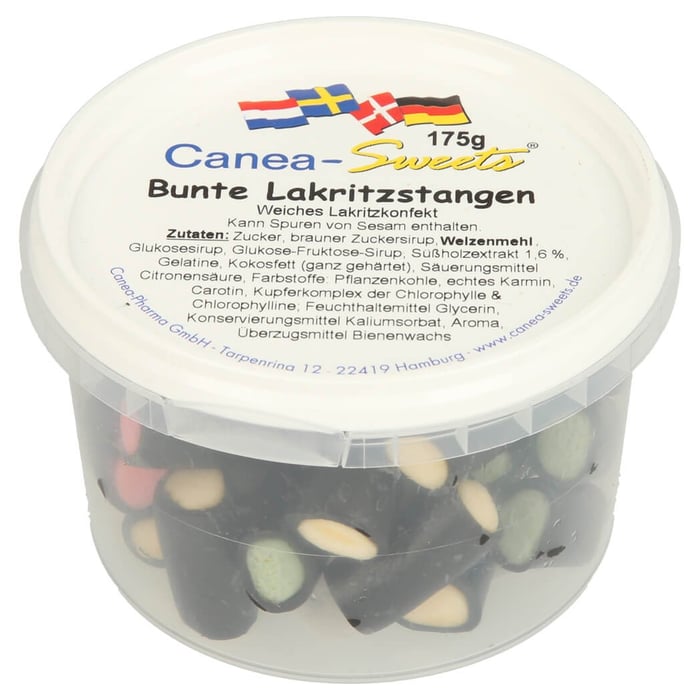 Bunte Lakritzstangen
