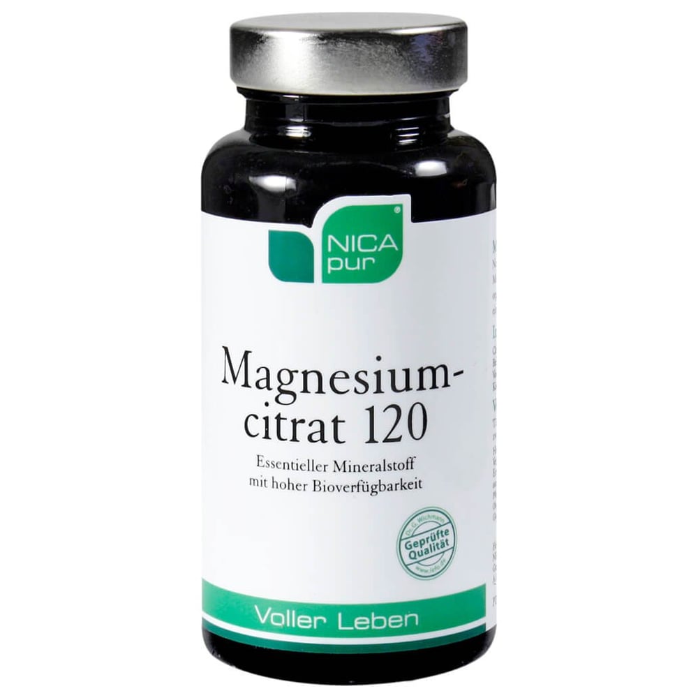 Nicapur Magnesiumcitrat 120 Kapseln